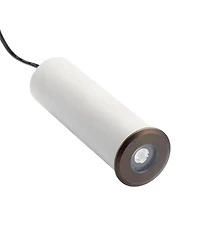 Kichler 12V MR8 Recessed In-Ground Basic Trim Centennial Brass