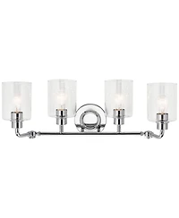 Kichler Gunnison 33 3/4" Wide Chrome 4-Light Bath Light