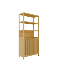 Boyel Living 64-Inch Tall Double Doors High Capacity Storage Rack