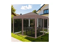 Boyel Living Pop-Up Canopy Tent Easy Setup Instant Folding Shelter with Mesh Netting