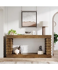Tribesigns 70.8" Console Table with Storage