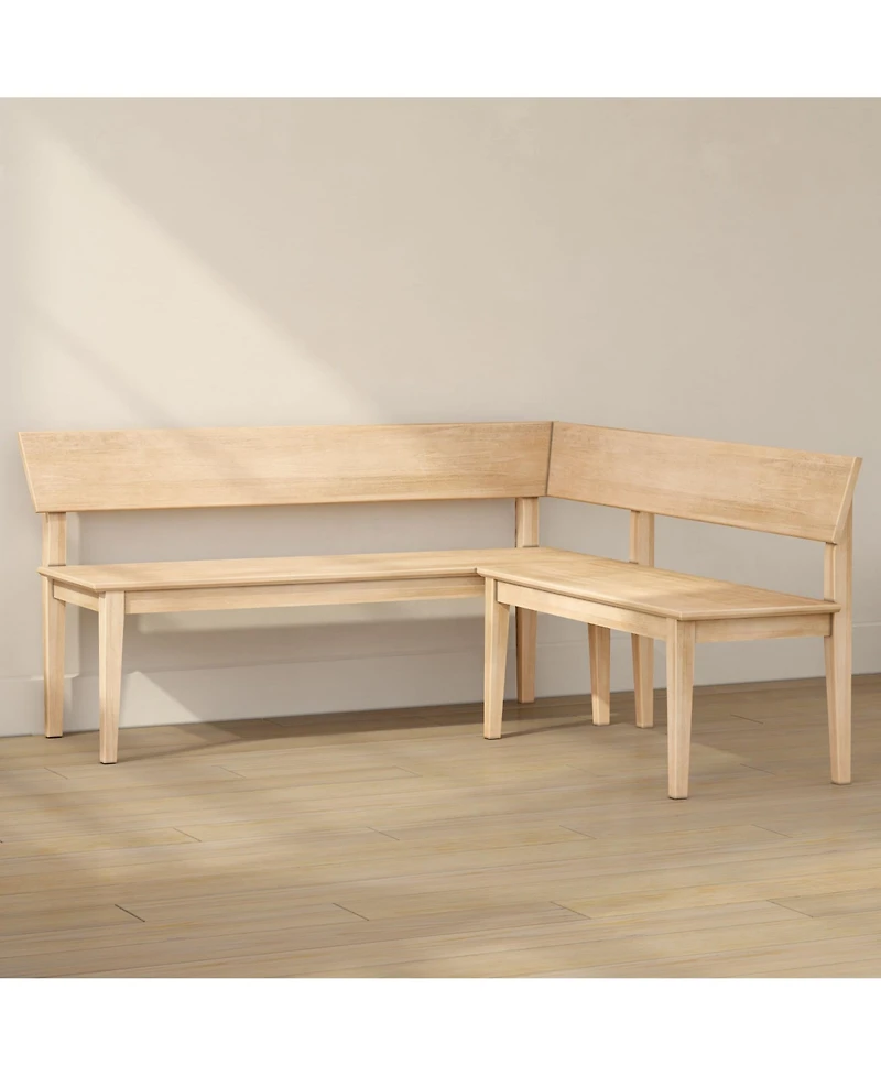 Plank+Beam Risa Corner Bench (64in x 64in / 1620mm 1620mm)