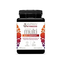 Youtheory High Potency Multi Glp-1 Support High Absorption Multivitamins for Immune Support and Bone Health 150 Vegetarian Capsules