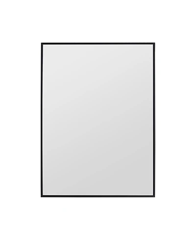 Busdays 20 Inch Aluminum Frame Bathroom Mirror Rectangular Wall Mounted Mirror