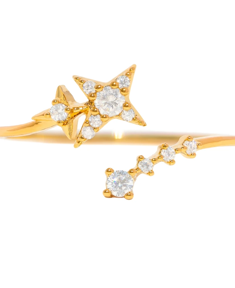 Girls Crew Crystal Interstellar Adjustable Ring