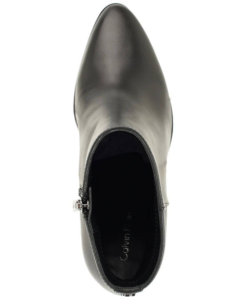 Calvin Klein Women's Deven Block Heel Booties