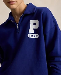 Polo Ralph Lauren Women's Varsity Quarter-Zip Sweatshirt