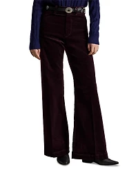 Polo Ralph Lauren Women's Beaton High-Rise Flared 14-Wale Corduroy Pants