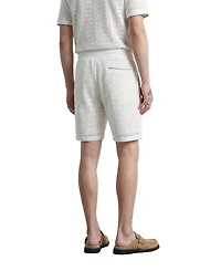 Twisted Tailor Men's Oscar Tipped Crochet Cotton Shorts