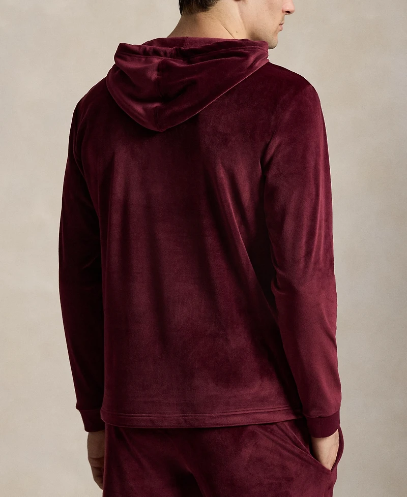 Polo Ralph Lauren Men's Velour Pajama Hoodie