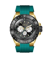 Invicta Aviator 39316 Men's 50mm Quartz Chronograph Watch - Silicone Strap