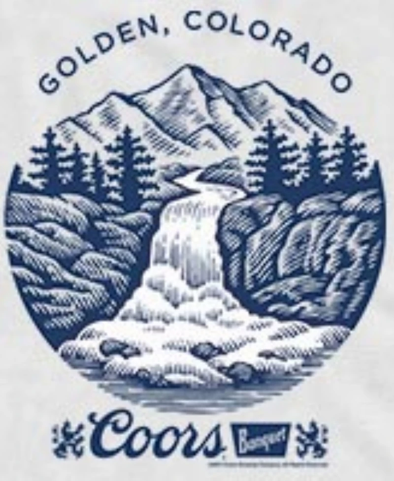 Fifth Sun Men's Coors Golden Colorado Hops Graphic Tank Top