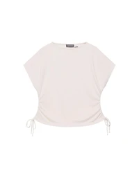 Mint Velvet Women's Jersey Ruched Tie Detail Top