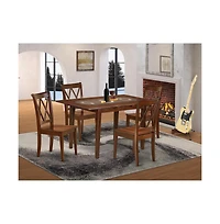 East West Furniture Dining Room Set