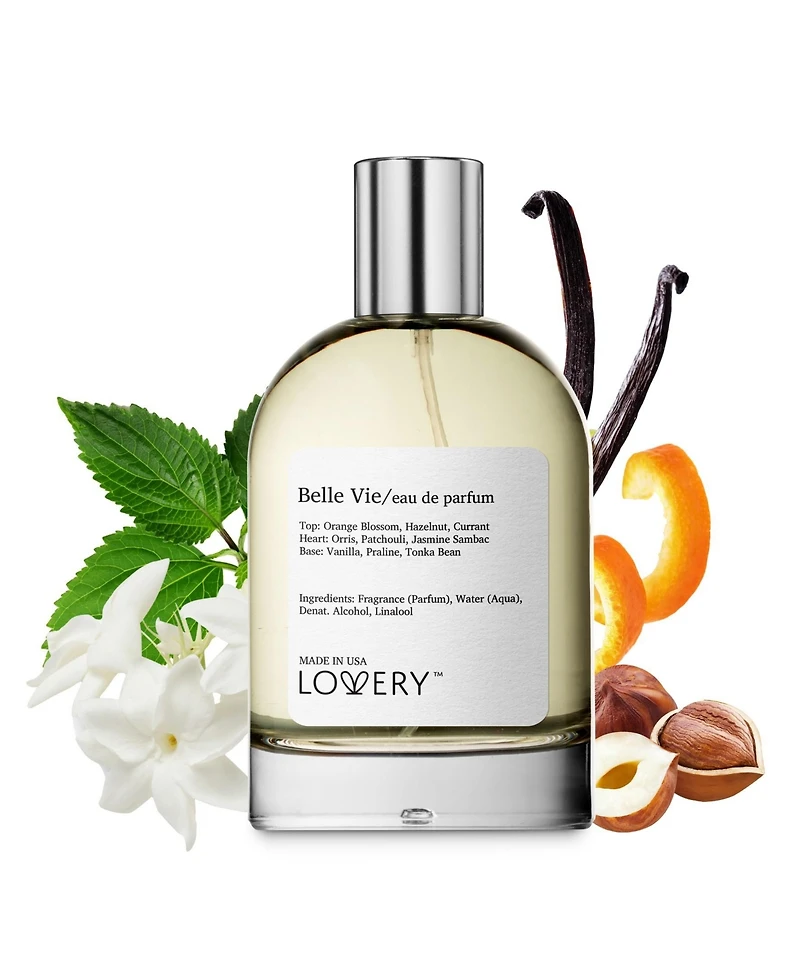 Lovery Belle Vie Eau de Parfum, 3.4 oz