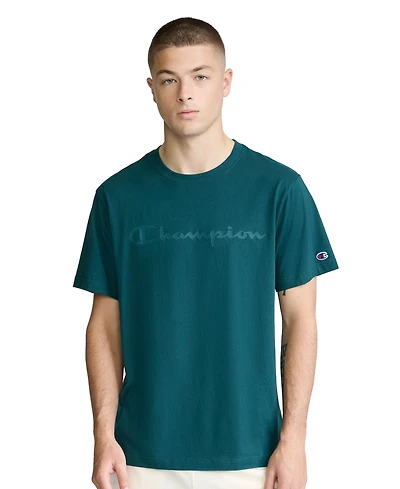 Champion Men's Classic Logo Crewneck Short-Sleeve T-Shirt