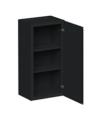 Boyel Living 18"x36" Standard Wall Cabinet 1 Door 2 Shelves, Ready to Assemble Kitchen with Solid Wood Frame, Soft-Close Slides and Hinge