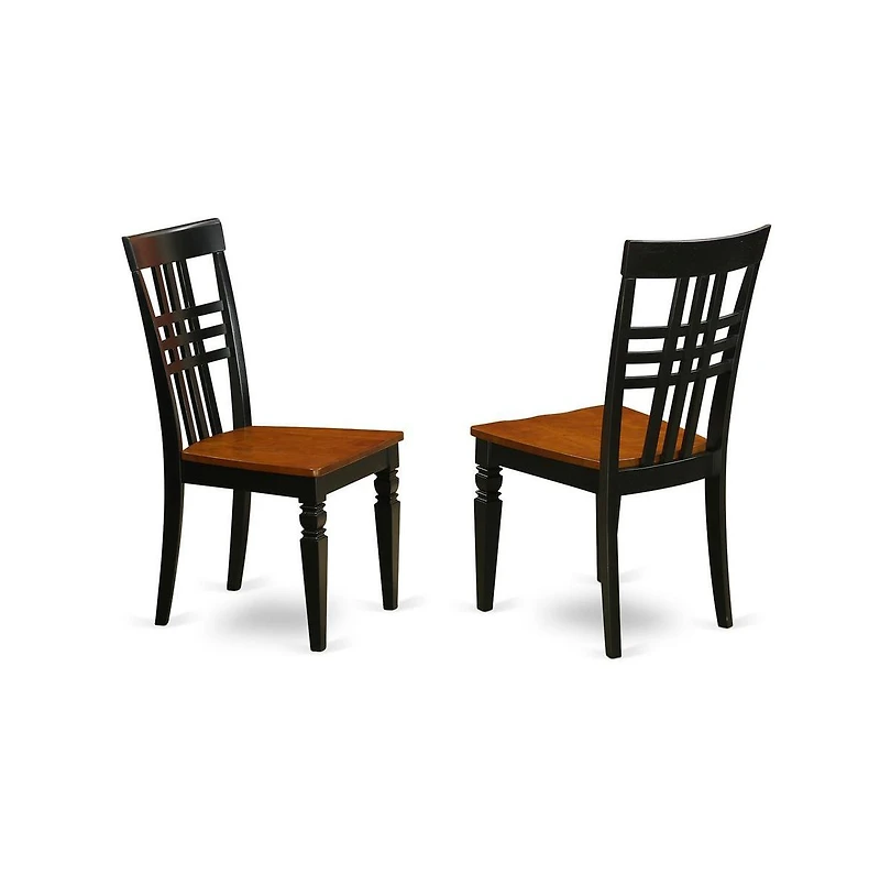 East West Furniture 5 Piece Dining room set with a Dining Table and 4 Dining Chairs