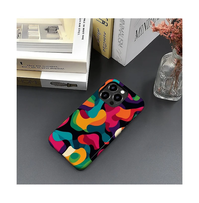 Lisen 2-Layer Raised-Camera-Ring Phone Case for Apple iPhone Air