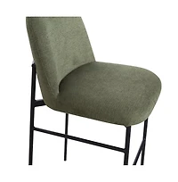New Classic Furniture Erik Metal and Fabric Bar Chair (Set of 2)