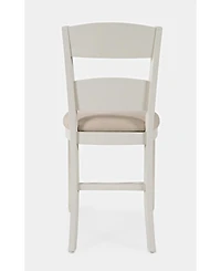 Jofran Dana Point Upholstered Ladderback Stool (Set of 2)