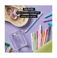 Sakura 16-Piece Souffle Cube Collection 3-d Opaque Ink Pen Set