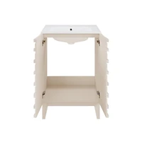 Swiss Madison Cascade 24'' Bathroom Vanity in White