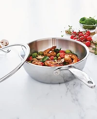 GreenPan Valencia Pro Stainless Steel 3.6 Quart Chef's Pan