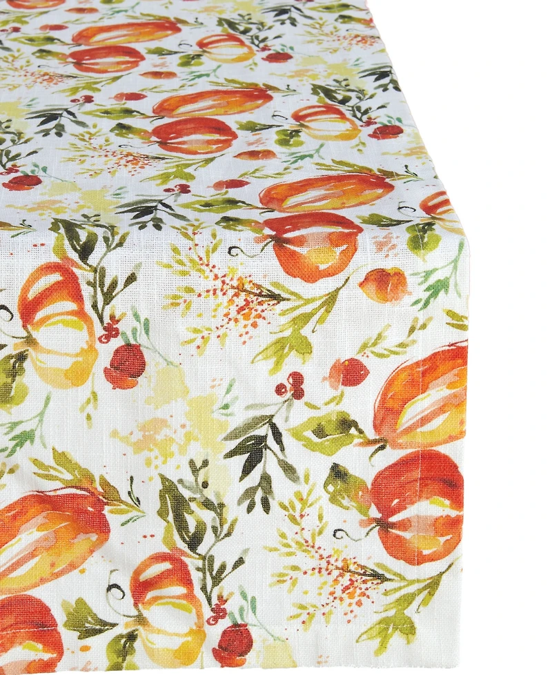 Tableau Pumpkin Vine 72" Table Runner