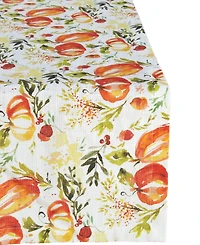 Tableau Pumpkin Vine 72" Table Runner