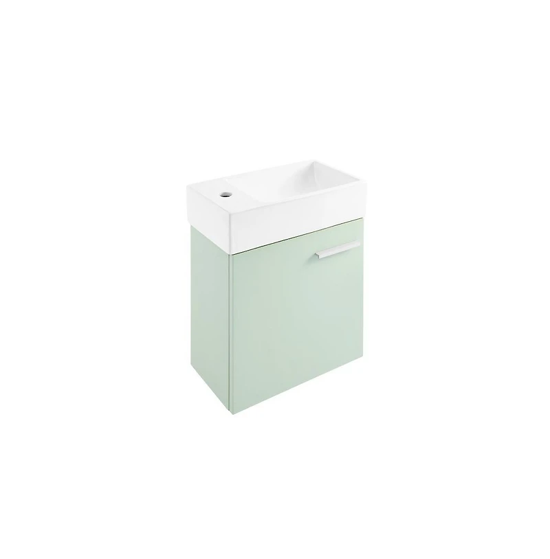 Swiss Madison Colmer 18" Wall-Mounted Bathroom Vanity in Mint