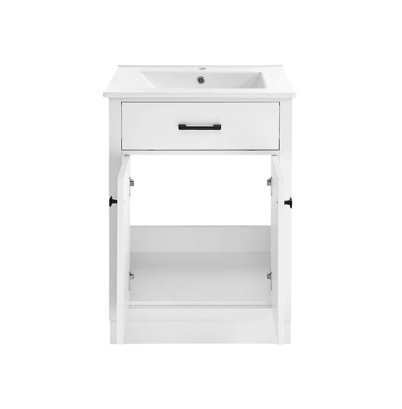 Swiss Madison Burdon 24" Bathroom Vanity in White