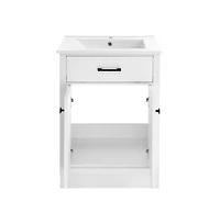Swiss Madison Burdon 24" Bathroom Vanity in White