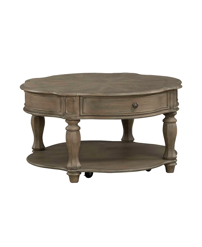 Liberty Furniture Magnolia Manor Round Cocktail Table