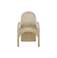 Meridian Furniture Summer Velvet Dining Arm Chair, Set of 2