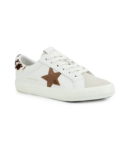 Vintage Havana Women's Grande Stone Taupe Leopard Sneakers