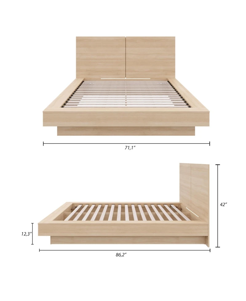 Nexera Napa Platform Bed