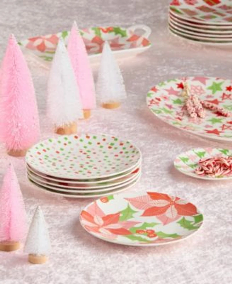 Certified International Scarlet Ribbon Dinnerware Collection