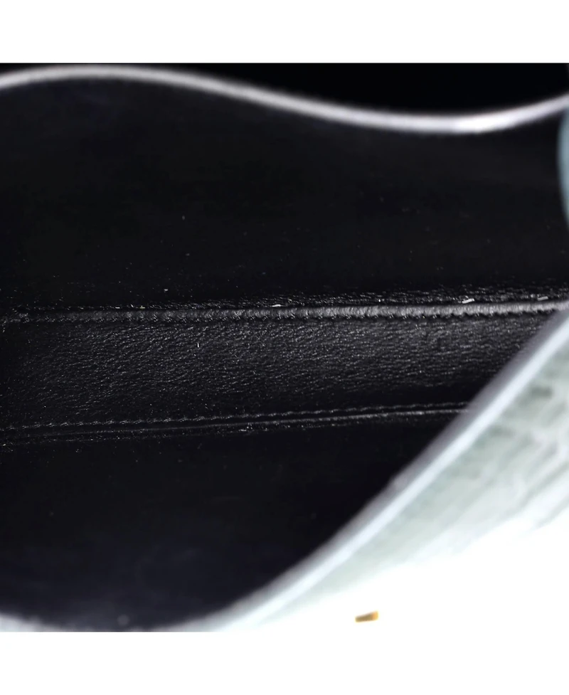 Pre-Owned Saint Laurent Mini Cassandra Top Handle Bag Embossed Leather