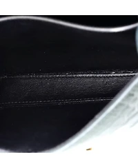 Pre-Owned Saint Laurent Mini Cassandra Top Handle Bag Embossed Leather