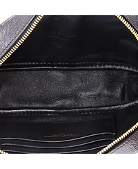 Pre-Owned Saint Laurent Mini Lou Camera Bag Matelasse Chevron Leather