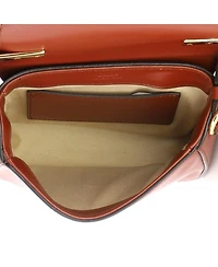 Pre-Owned Chloe Mini C Flap Bag Leather