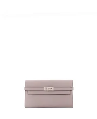 Pre-Owned Hermes Long Kelly Wallet Verso Epsom