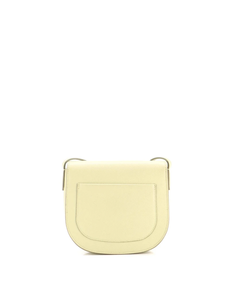 Pre-Owned Celine Small Trotteur Crossbody Bag Grainy Leather
