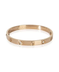 Pre-Owned Cartier Rose Gold Diamond Love Bracelet