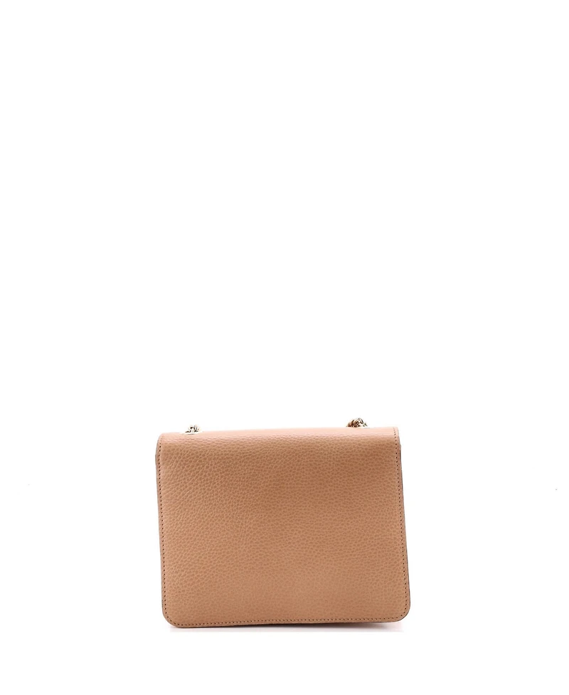 Pre-Owned Gucci Small Interlocking Shoulder Bag Leather