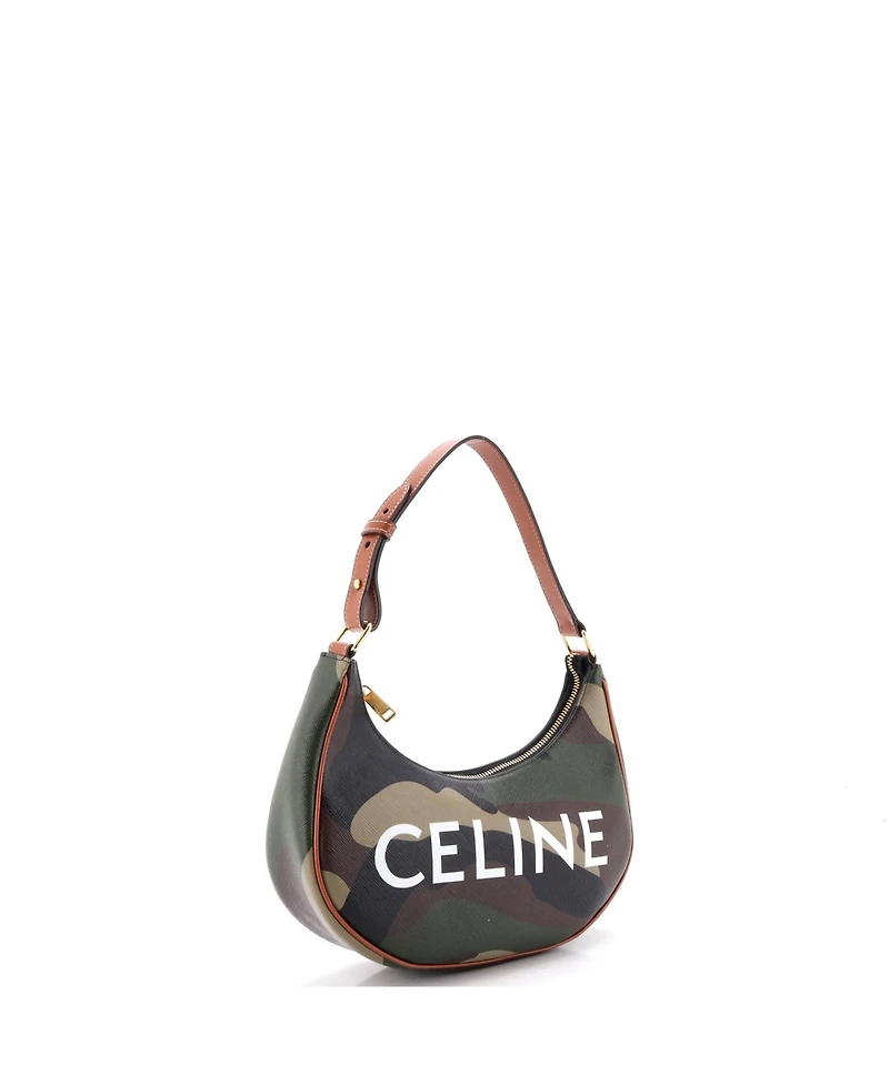 Pre-Owned Celine Ava Bag Camouflage Coated Canvas
