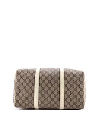 Pre-Owned Gucci Medium Joy Boston Bag Gg Coated Canvas