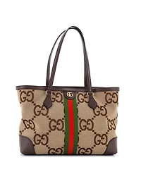 Pre-Owned Gucci Medium Ophidia Shopping Tote Jumbo Gg Canvas