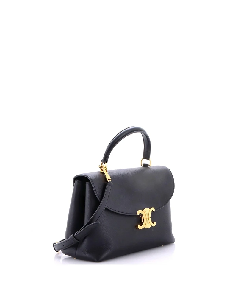 Pre-Owned Celine Medium Nino Top Handle Bag Leather